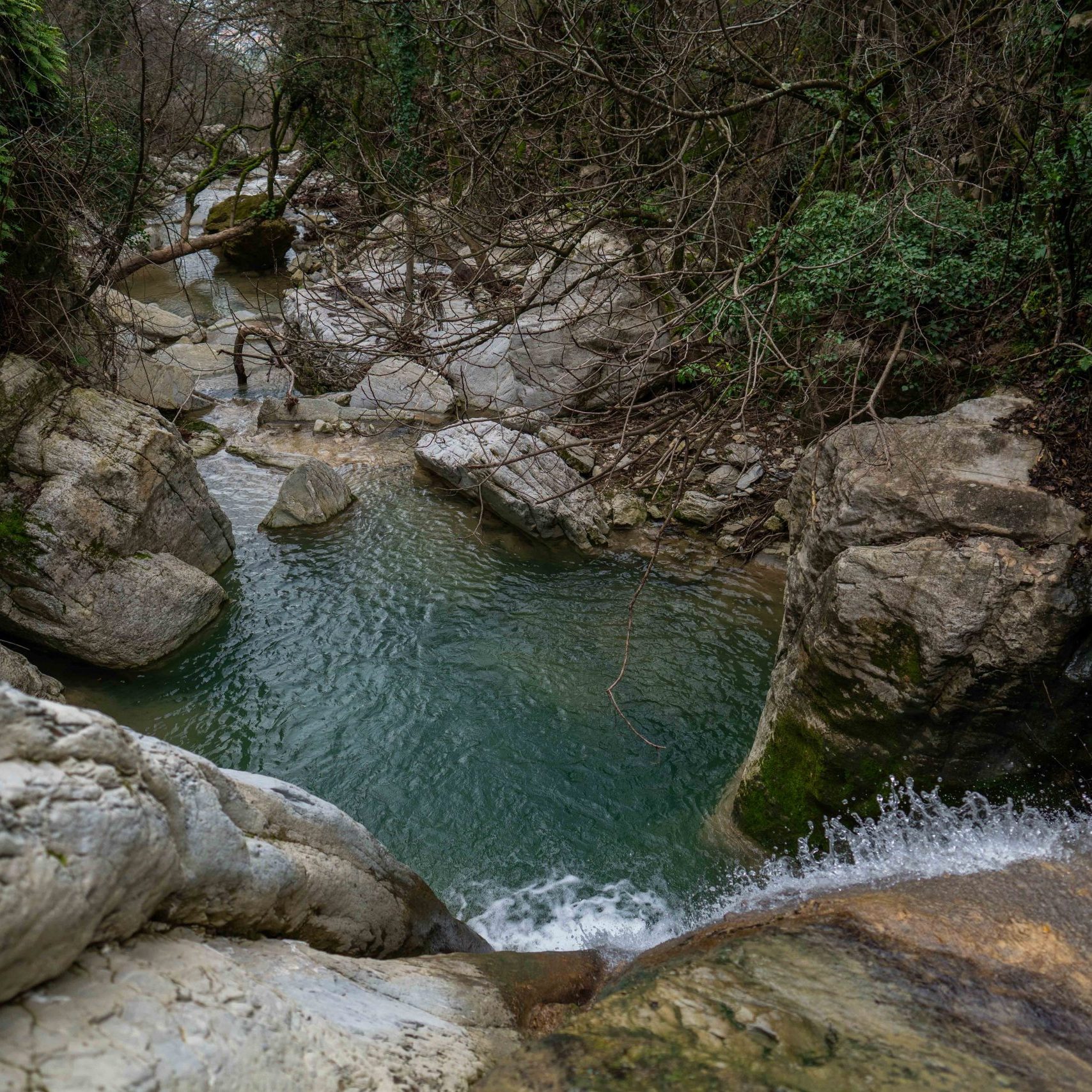 Rio Buti Integrale 10 rio buti integrale, canyoning vicino a prato, canyoning Toscana, toscana adventure team, toscana canyoning