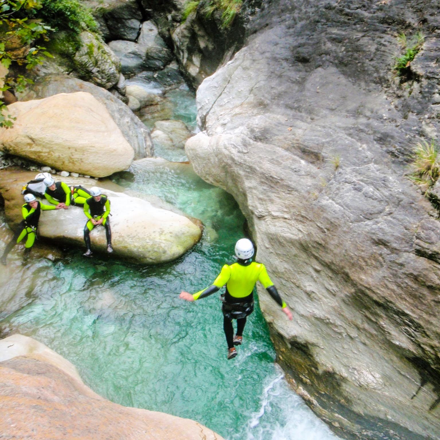 canyoning toscana, torrente serra