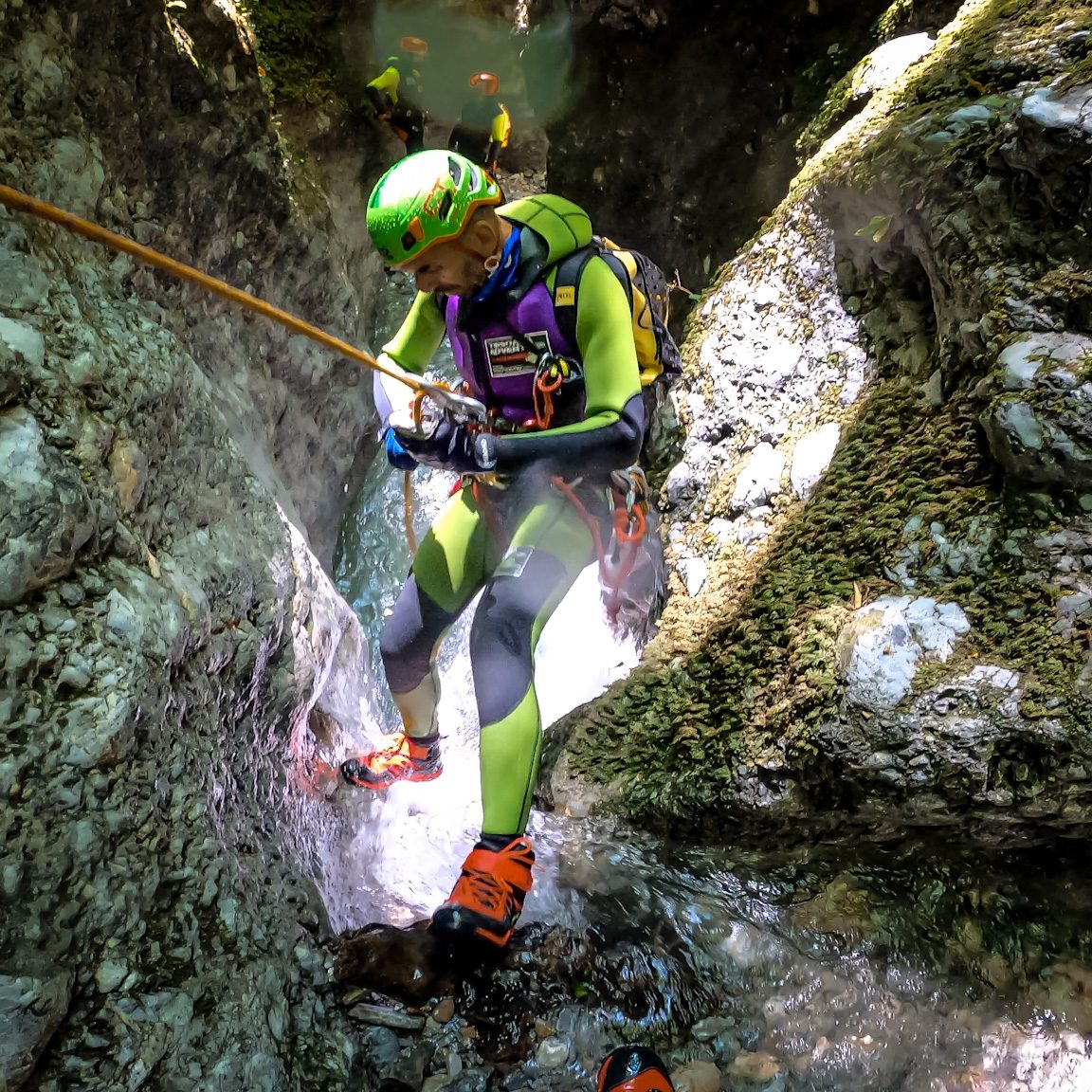 canyoning toscana -toscana adventure team