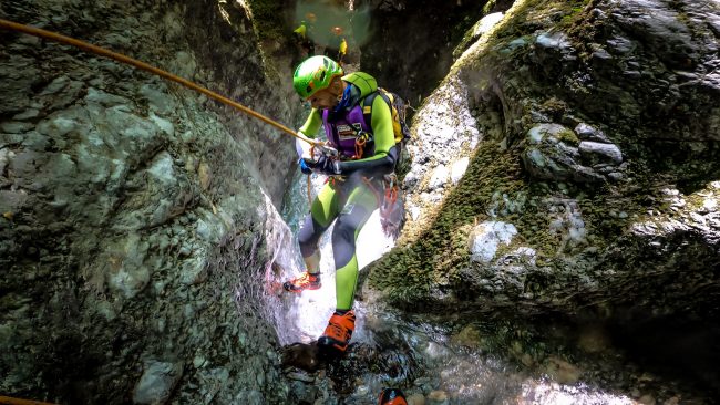 canyoning toscana -toscana adventure team