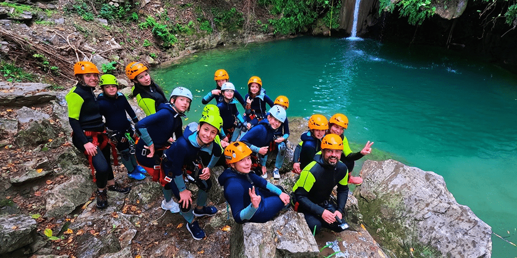 rio buti, canyoning toscana, rio buti canyoning prato, family experience, vacanze per famiglie