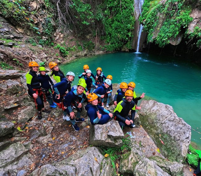 rio buti, canyoning toscana, rio buti canyoning prato, family experience, vacanze per famiglie