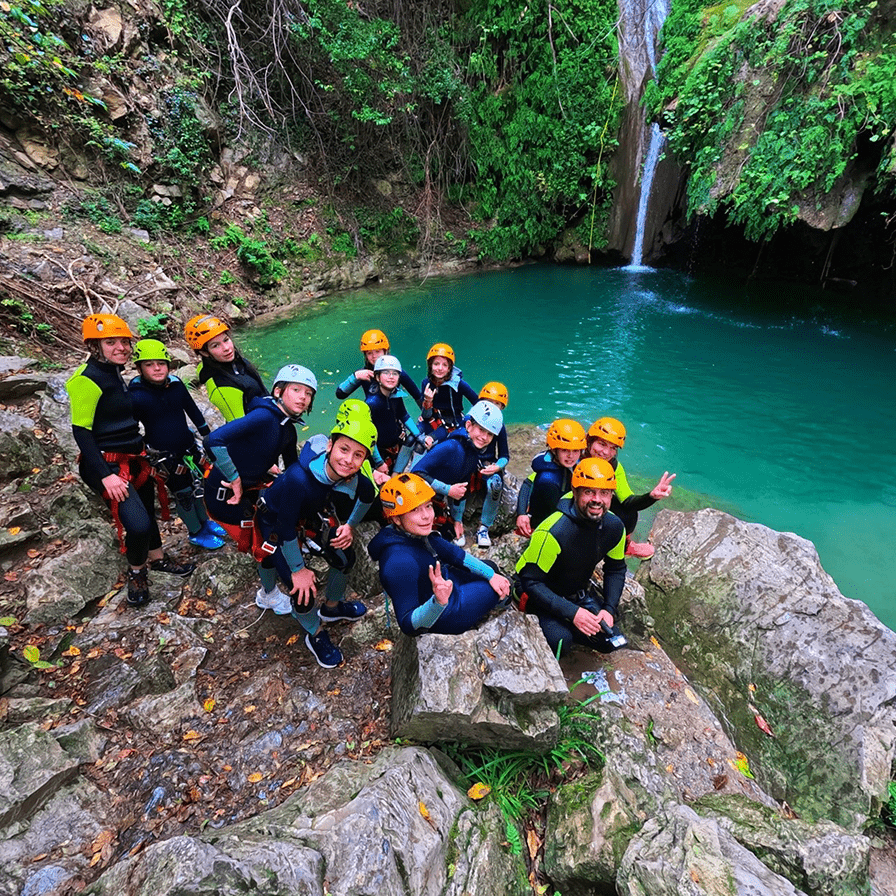 rio buti, canyoning toscana, rio buti canyoning prato 