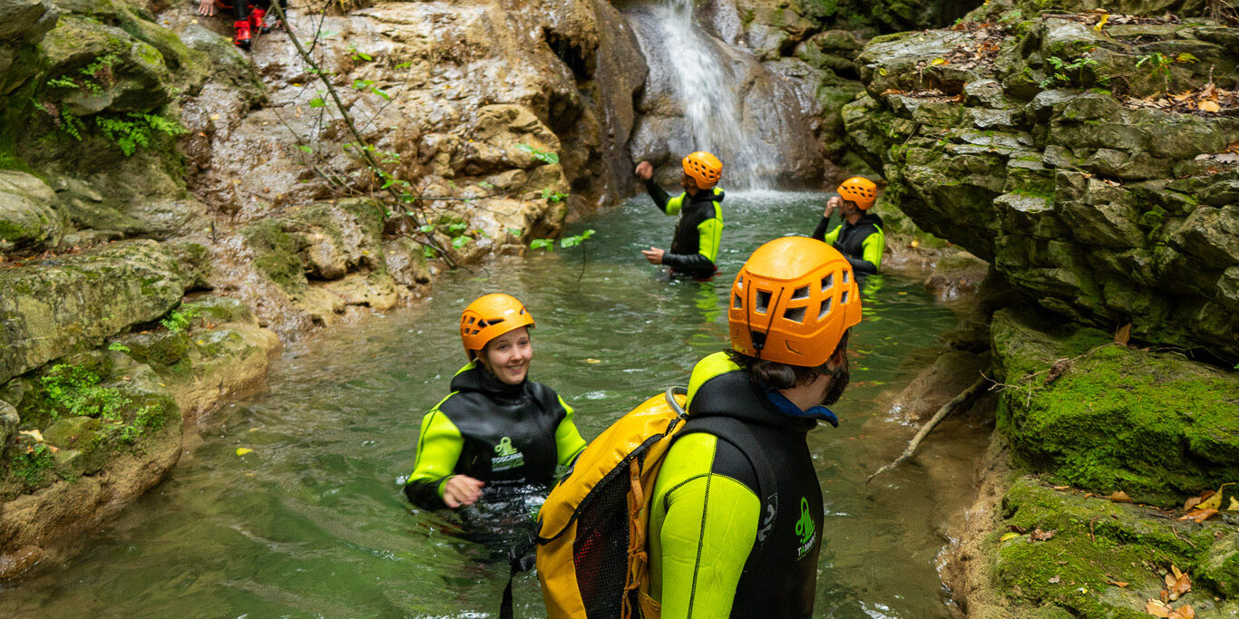 Tateam Benvenuti nell'avventura piu' bella della vostra vita Canyoning Toscana