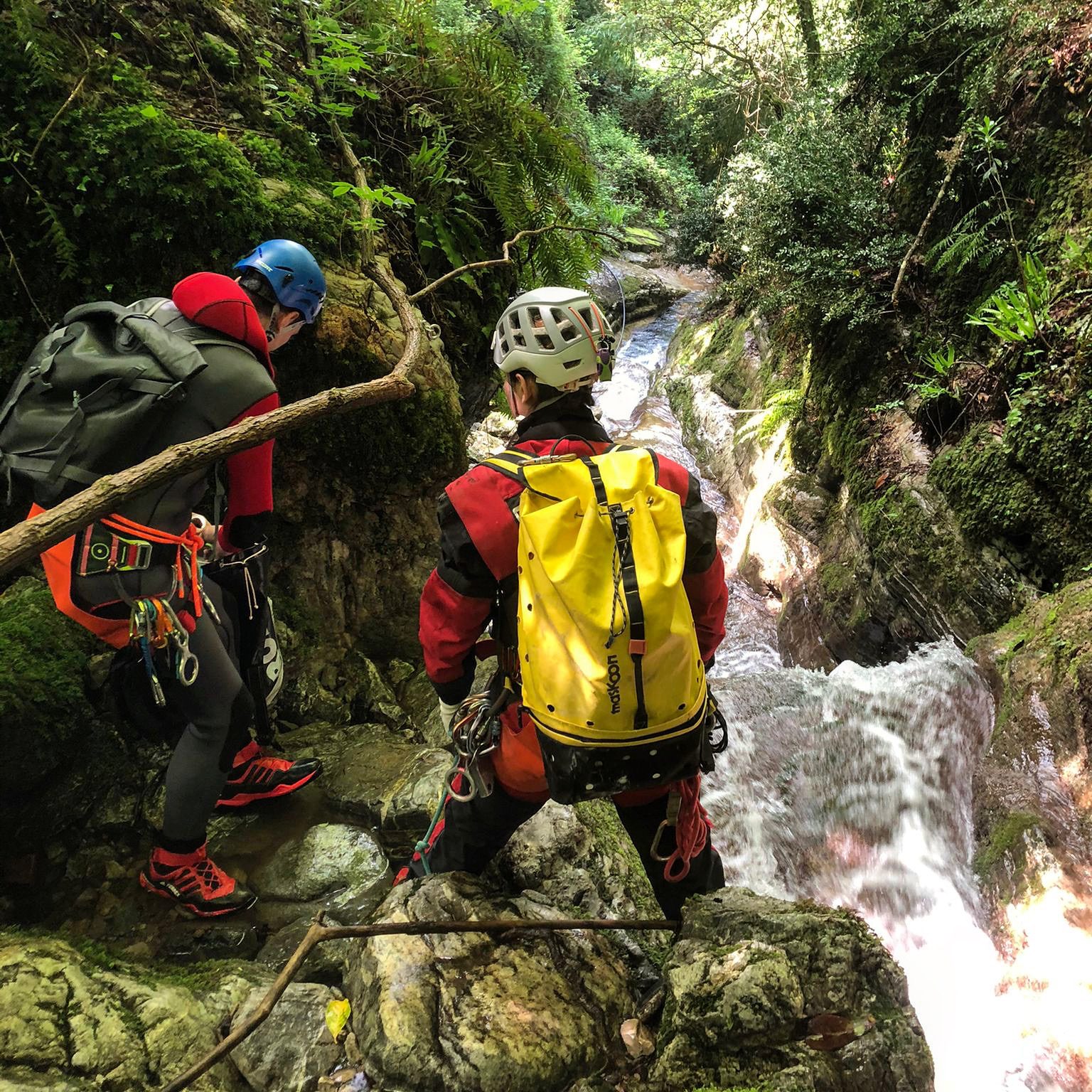Rio Maggiore e Rio Selvano 7 rio maggiore Canyoning Toscana _team