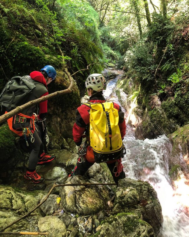 rio maggiore Canyoning Toscana _team