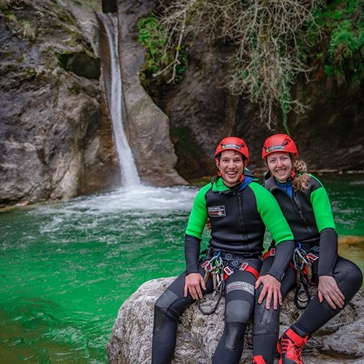 che cos'è il cnayoning canyoning canyoning toscana 