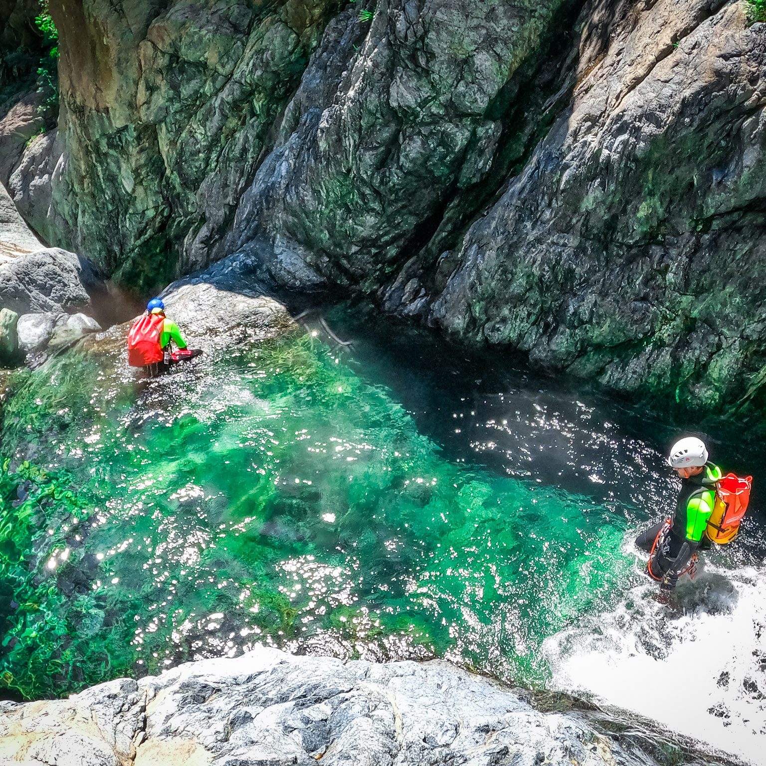 Canyoning liguria canyoning toscana -toscana adventure team