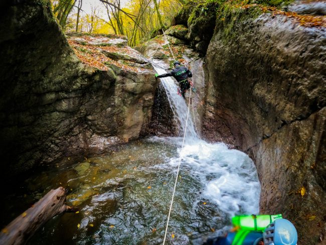 canyoning toscana -toscana adventure team