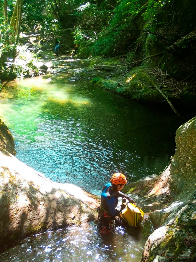 canyoning toscana -toscana adventure team