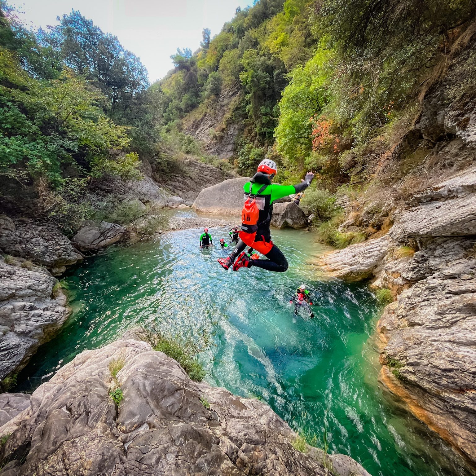 dove fare canyoning in liguria, canyoning liguria, canyoning in Liguria , CANYONING RIO LERCA, canyoning toscana, canyoning Liguria