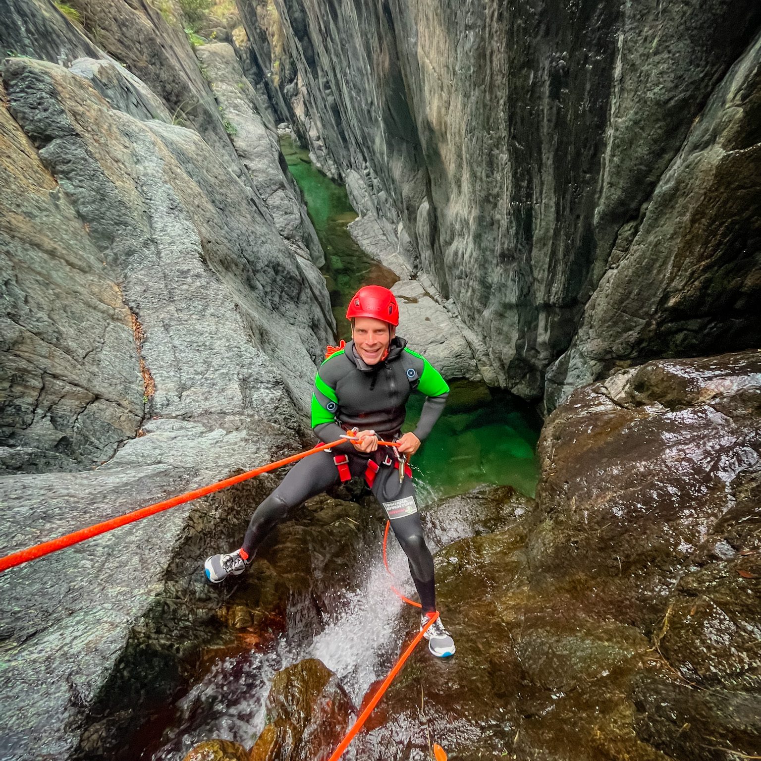 dove fare canyoning in liguria, canyoning in Liguria, rio Lerca canyoning in liguria