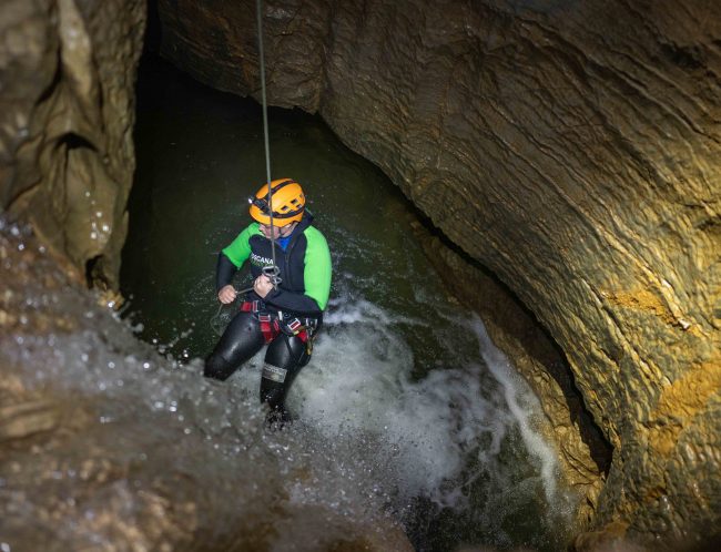 Fonte buia, speleo canyoning vaiano prato