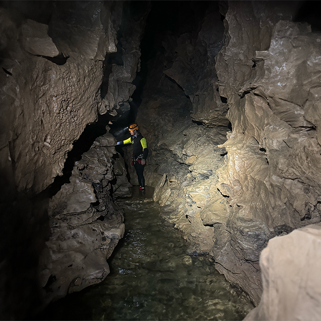 Canyoning in toscana 36 Fonte buia, speleo canyoning vaiano prato