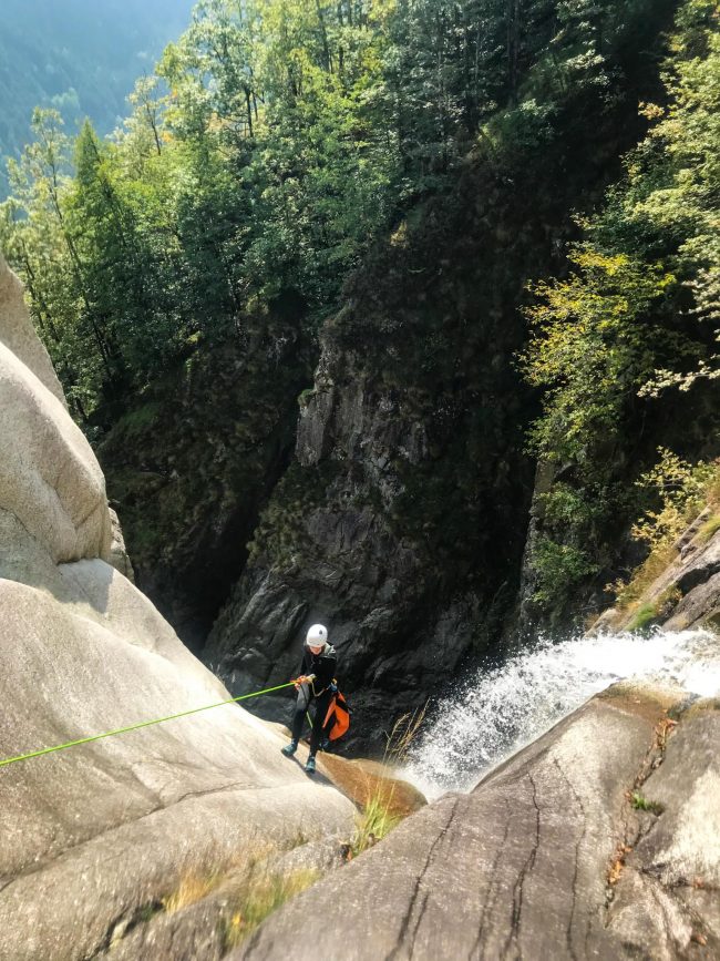 Rio Lasino _ Val d'ossola_Canyoning Piemonte_ Piemonte Adventure