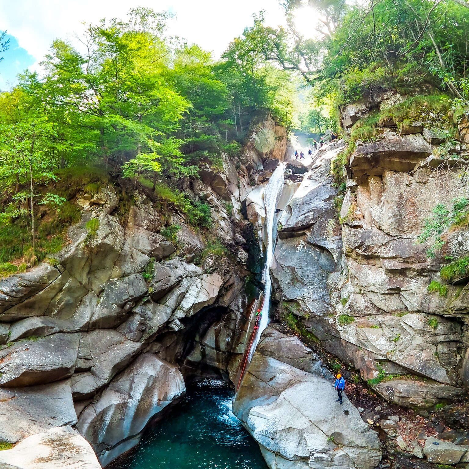 Canyoning Toscana_ toscana Canyoning_ toscana Adventure