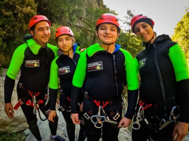 Tateam Benvenuti nell'avventura piu' bella della vostra vita Francia Canyoning trip