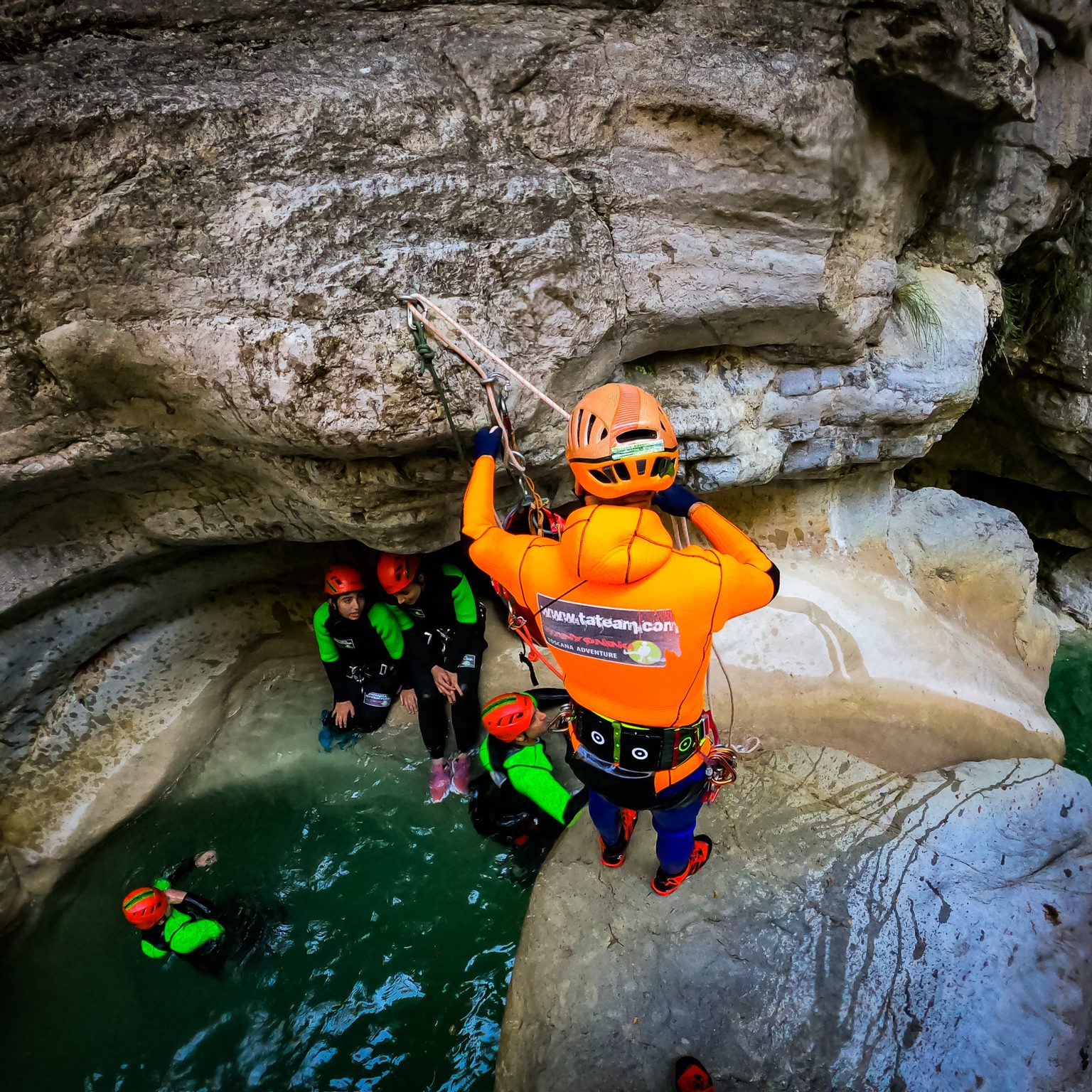 Francia Canyoning trip 7 canyoning toscana _ canyoning Lucca_RAFTING TOSCANA _canyoning