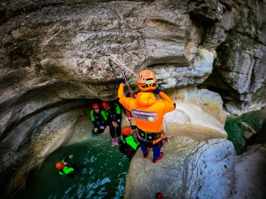 Tateam Benvenuti nell'avventura piu' bella della vostra vita Francia Canyoning trip