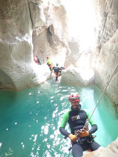Tateam Benvenuti nell'avventura piu' bella della vostra vita Francia Canyoning trip