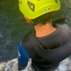 Canyoning in toscana 46 vacanze in famiglia, family experience, soft canyoning