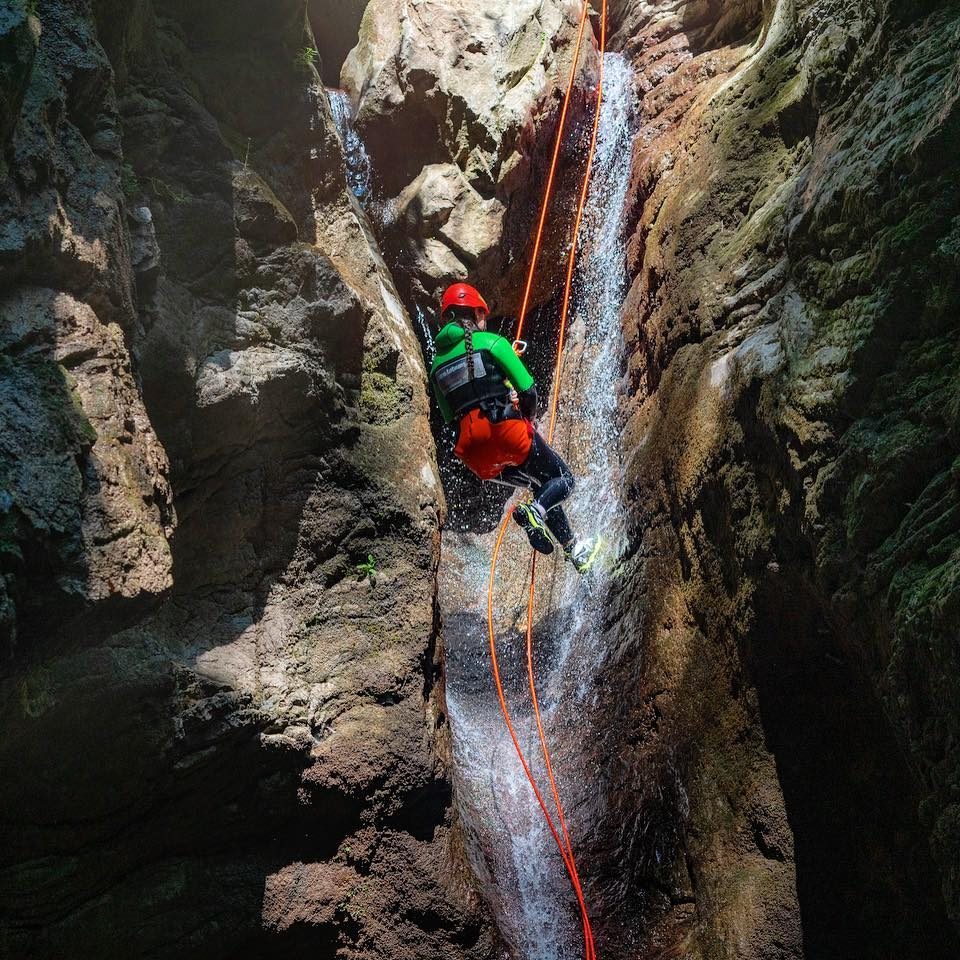 dove fare canyoning in toscana