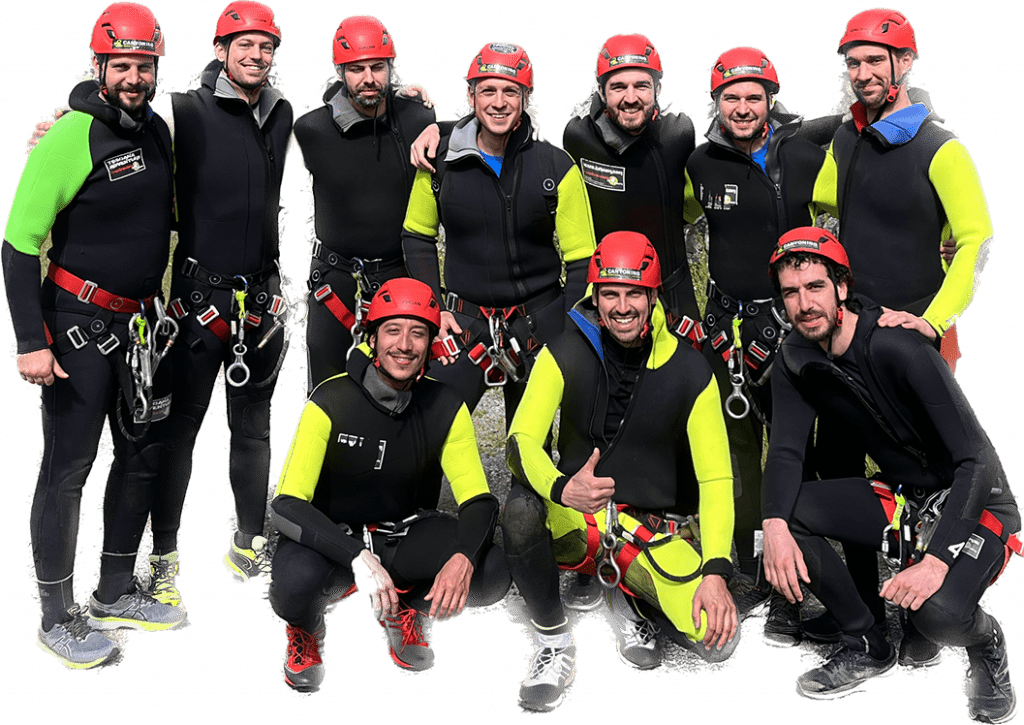 Tateam Benvenuti nell'avventura piu' bella della vostra vita Canyoning in toscana