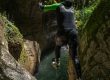 il tuffo in canyon