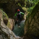 il tuffo in canyon