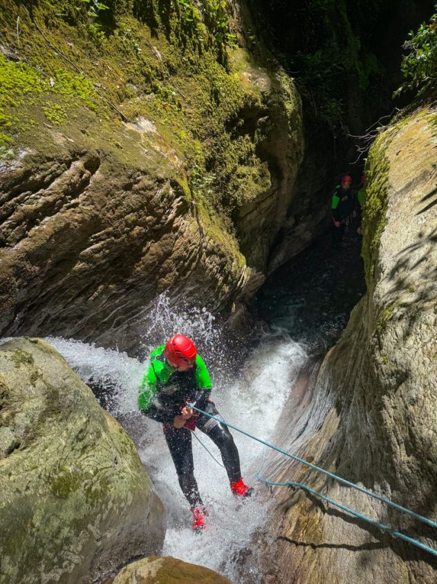 dove fare canyoning in toscana