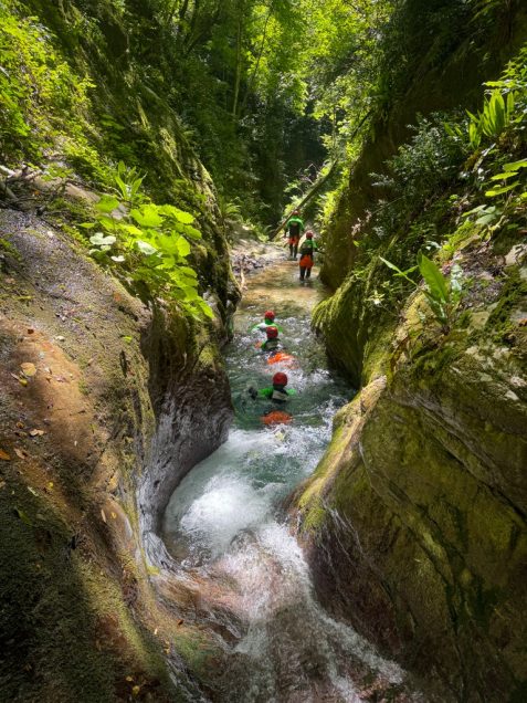 DOVE FARE CANYONING IN TOSCANA