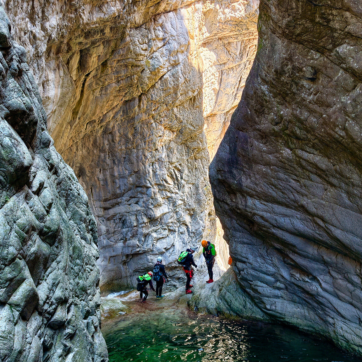 CORSICA Canyoning trip 12 CORSICA CANYONING
