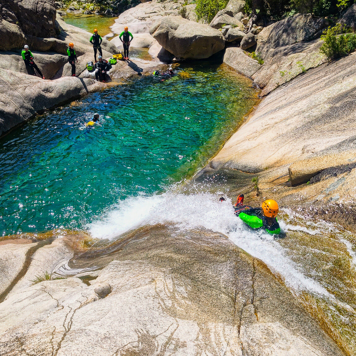 CORSICA Canyoning trip 1 CORSICA CANYONING
