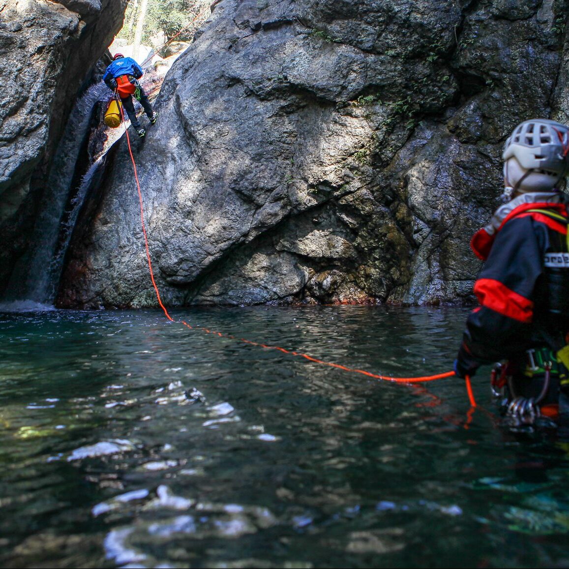 canyoning rio bargonasco, canyoning liguria 