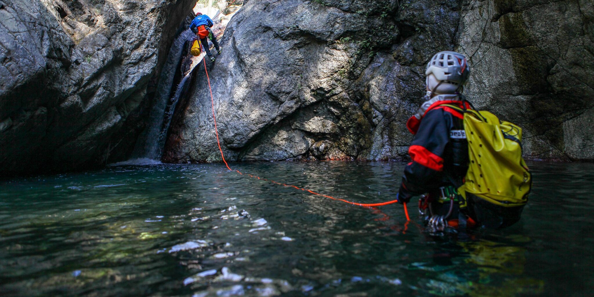 canyoning rio bargonasco, canyoning liguria