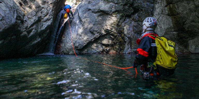 canyoning rio bargonasco, canyoning liguria