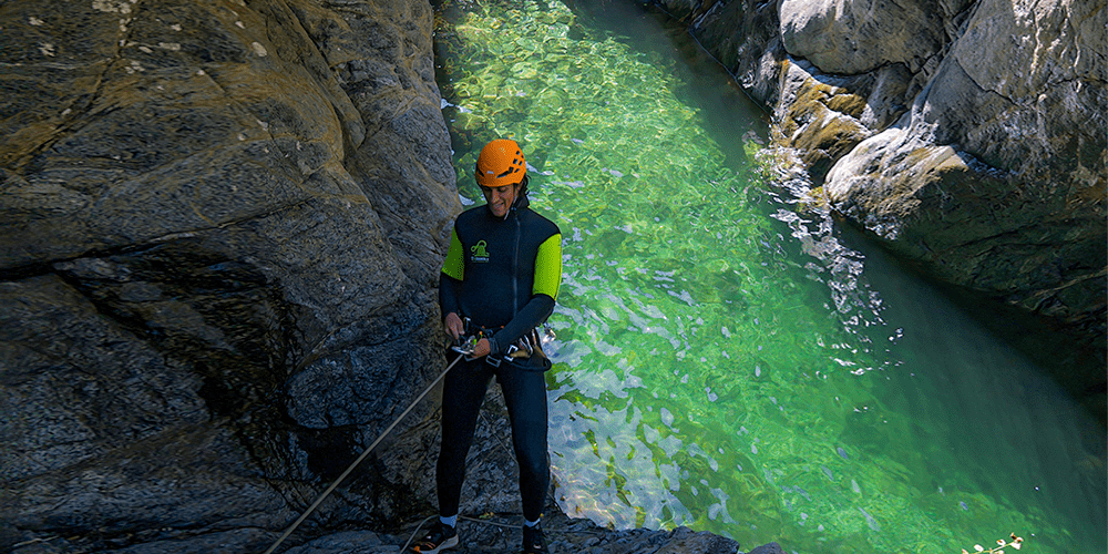 dove fare canyoning in liguria, canyoning in Liguria, rio Lerca canyoning in liguria