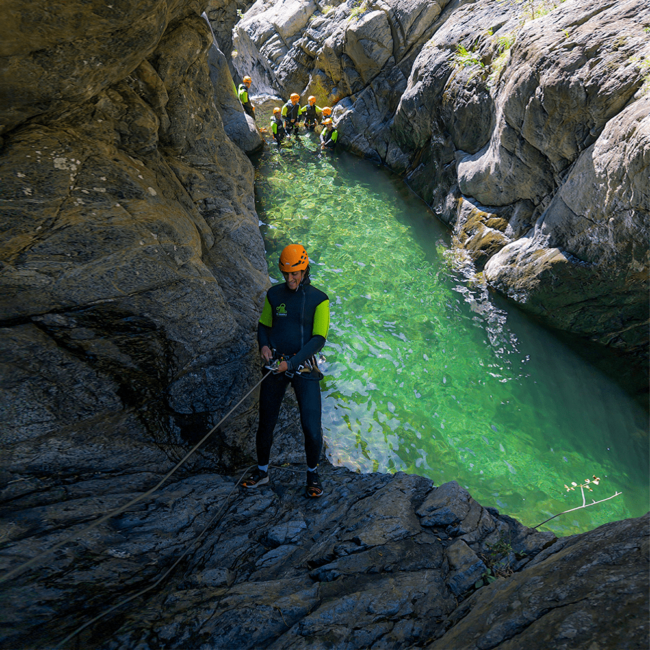 dove fare canyoning in liguria, canyoning in Liguria, rio Lerca canyoning in liguria